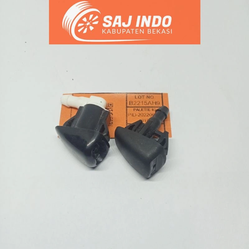 NOZZLE WIPER DEPAN TOYOTA MATA KUCING NOSEL PENYEMPROT AIR WIPER PEMBERSIH KACA 1 lubang dan 2 lubang ORIGINAL UNIVERSAL