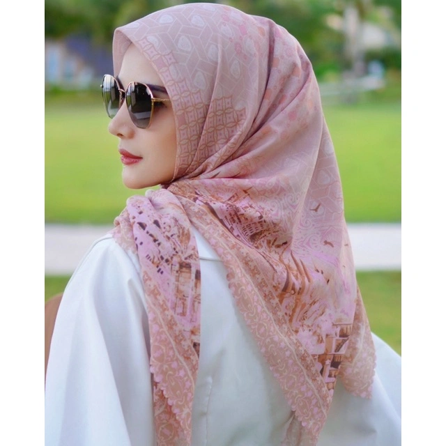 AM Madinah - Turkey scarves series with gift hardbox | printed scarf
