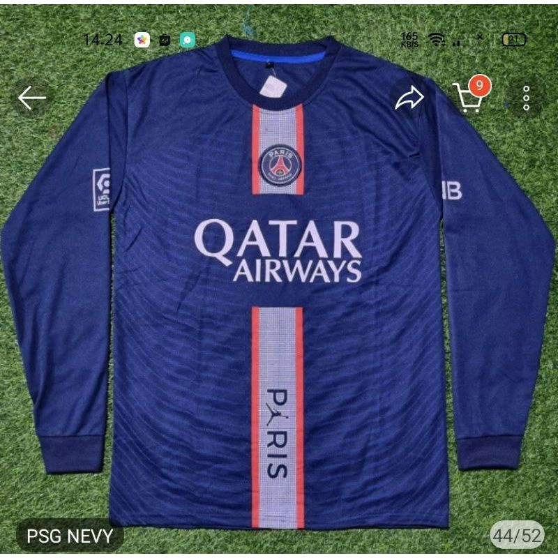 baju bola size m lengan panjang ,untuk anak tanggun