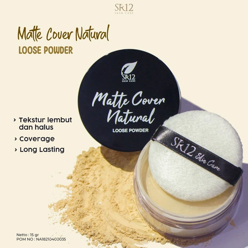 Bedak SR12 - Bedak Loose Powder