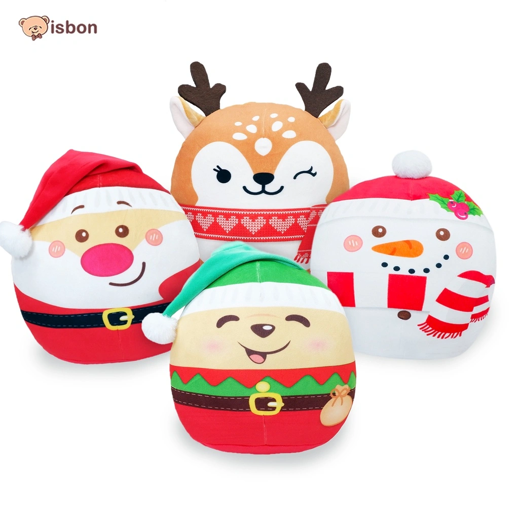 Boneka Bantal Natal Squishmallow Lucu Series Christmas Musim Dingin Mainan Anak SNI by Istana Boneka