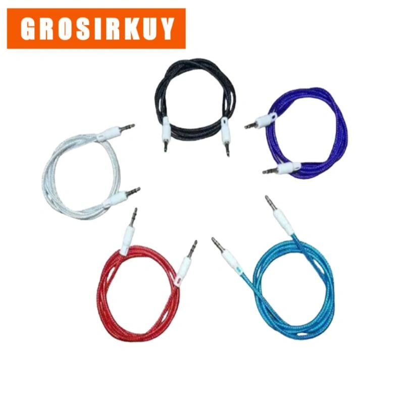 G540 Kabel Aux Jack Audio 1 in 1 Handphone / komputer / tablet ke speaker