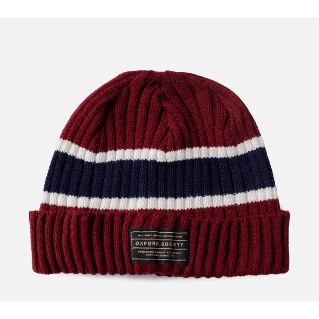Oxford Society Oriel Beanie Topi Beanie Pria
