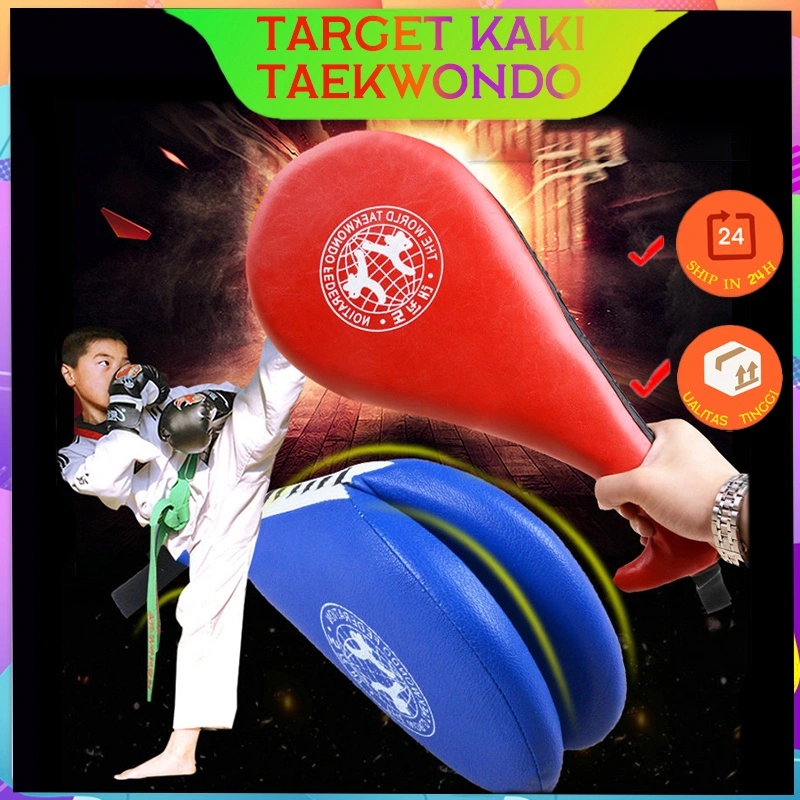 【Ready Stock】Double Target Taekwondo Foot Target Alat Latihan Taekwondo Target Alat Latihan