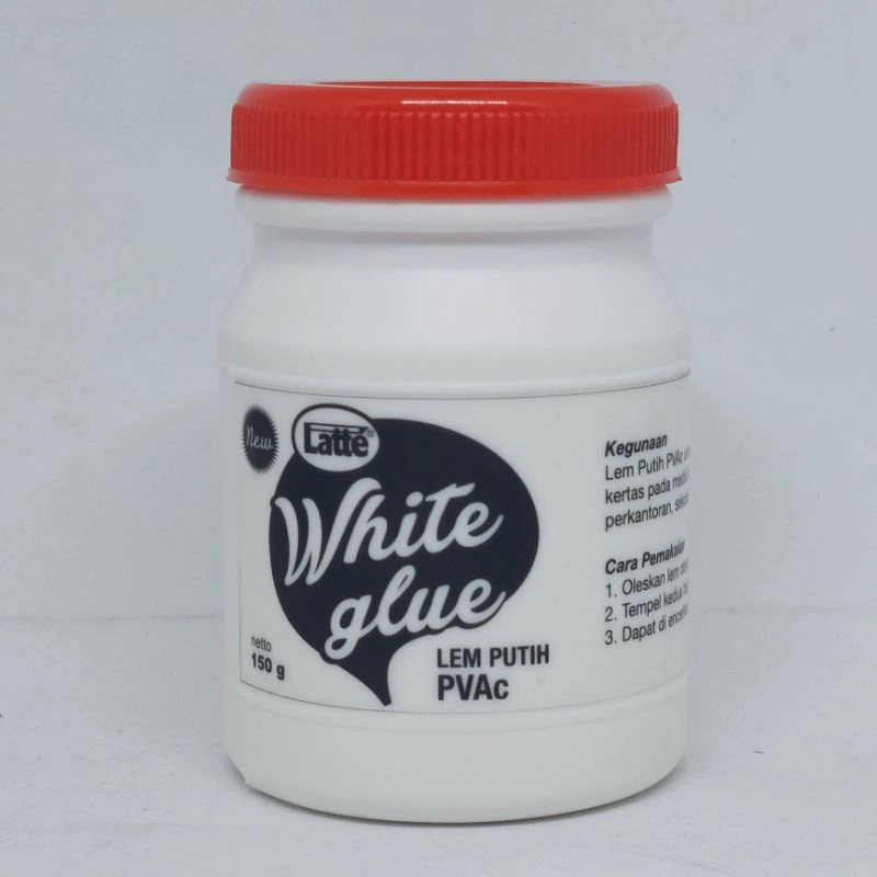 latte lem putih white glue pvac 150 g