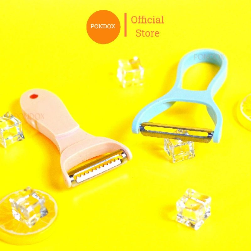 Pondox Peller Pisau Pengupas Buah Sayur 2 Pcs Serba Guna