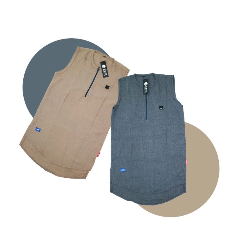 Rompi Shalat Classic ROKIDZ Anak Pria Ukuran S M L XL 2XL