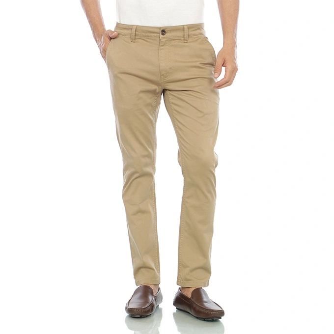 Cottonology Celana Chino Pria Khaky