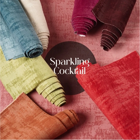 Alas foto / Background Motodw Motif - SUEDE Series Sparkling Cocktail Size L (100x140cm)