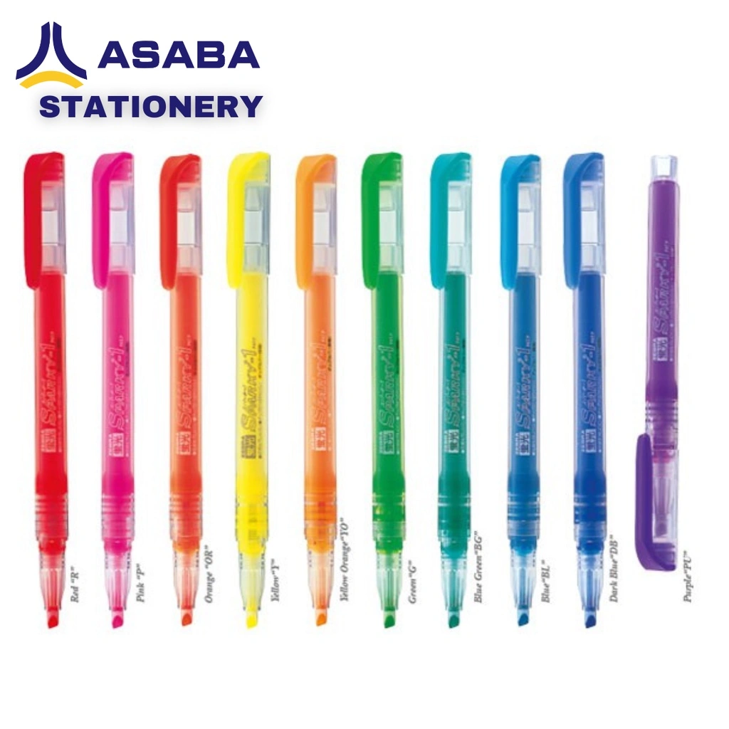 Asaba Stationery - HIghlighter Pen/Penanda Warna Zebra Sparky-1