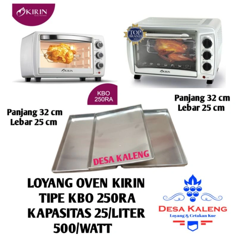Loyang Oven Listrik KIRIN BEAUTY KBO-250RA Kapasitas 25Liter / Loyang oven kue / Loyang Oven gas
