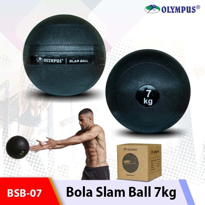 Olympus Bola Slam Ball 7kg Bola Bantingan Medicine Ball