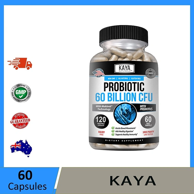 Probiotic & Prebiotic 60 Billion CFU Organic - Probiotik 30 Cap ORI USA