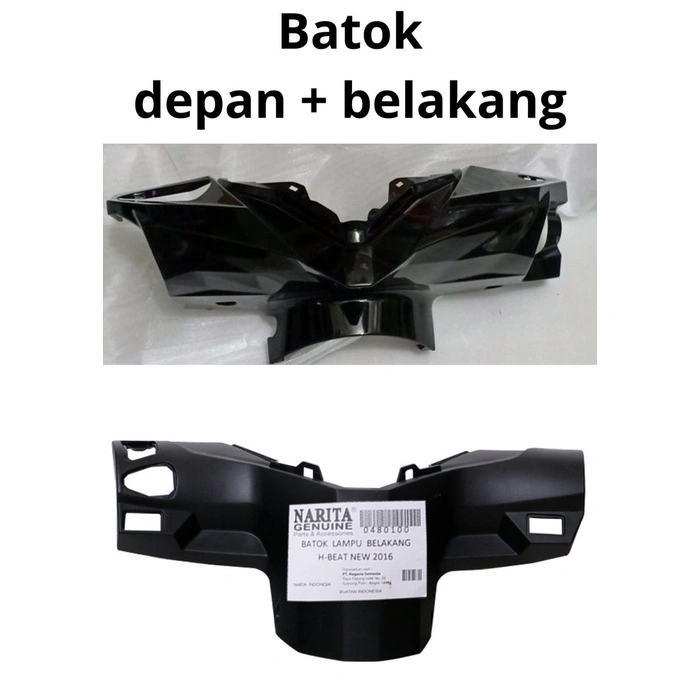 Batok Kepala Depan Beat New Esp 2016 2017 2018 - BATOK BELAKANG nrt