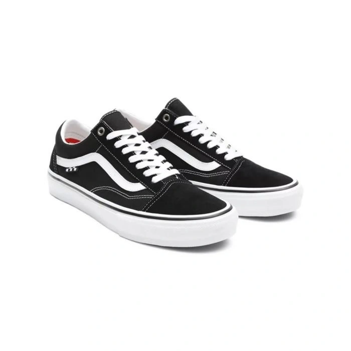 SEPATU SNEAKERS SKATEBOARD CASUAL PRIA WANITA ORIGINAL HITAM VNS OTW |SKATE OLDSKOOL BLK WHT