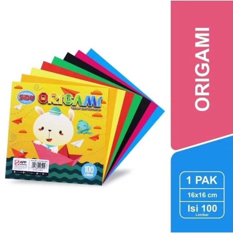 Sidu Origami Isi 100 Lembar- Original