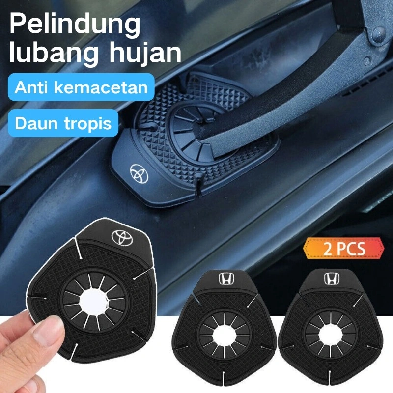 2Pcs Cover Pelindung Wiper Kaca Depan Mobil Universal Penutup Lubang Wiper Anti Debu Cover Windshield Wiper