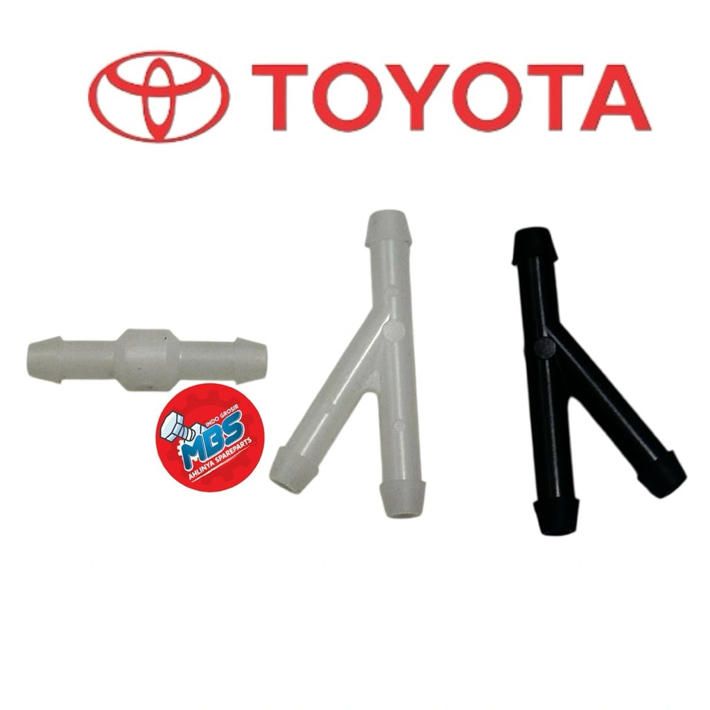 BIG oringinal sambungan slang wiper mobil cagak lurus 3 saluran 2 saluran toyota avanxa zenia inova rush terius dll COD