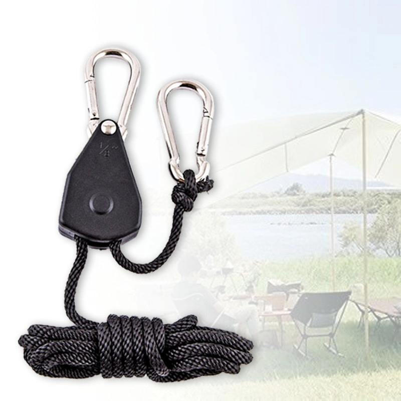 Stopper Buckle Carabiner Tebing Climbing Rope Katrol Tali Guyline Tali Paracord Panjat 