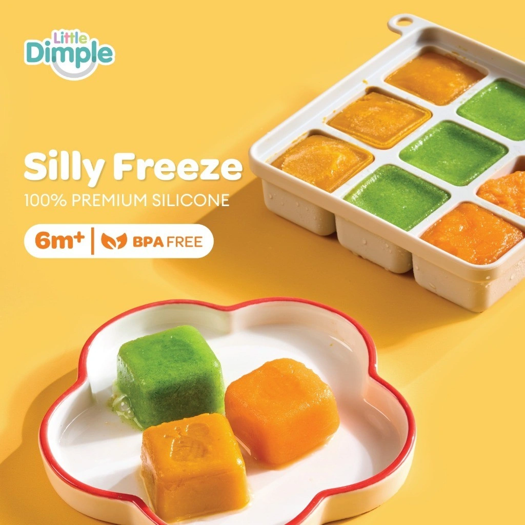 Little Dimple Silly Freeze - Wadah Cetakan Mpasi Beku