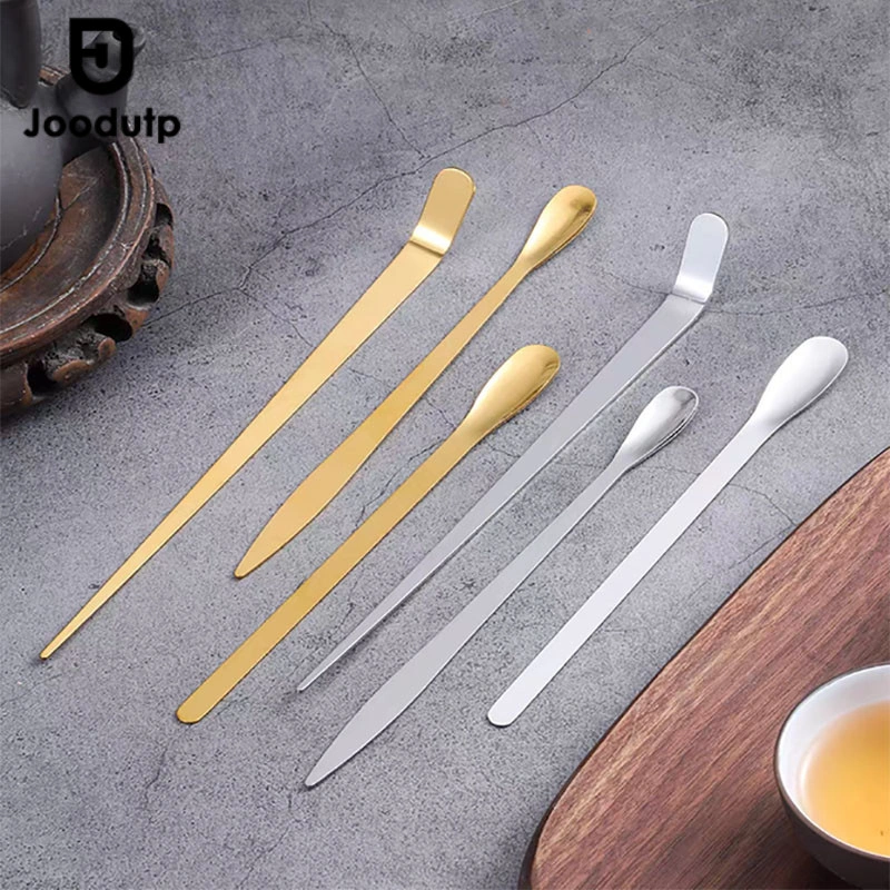 JOODUTP Sendok Gagang Panjang Stainless Steel | Sendok Aduk Es Krim / Teh / Kopi