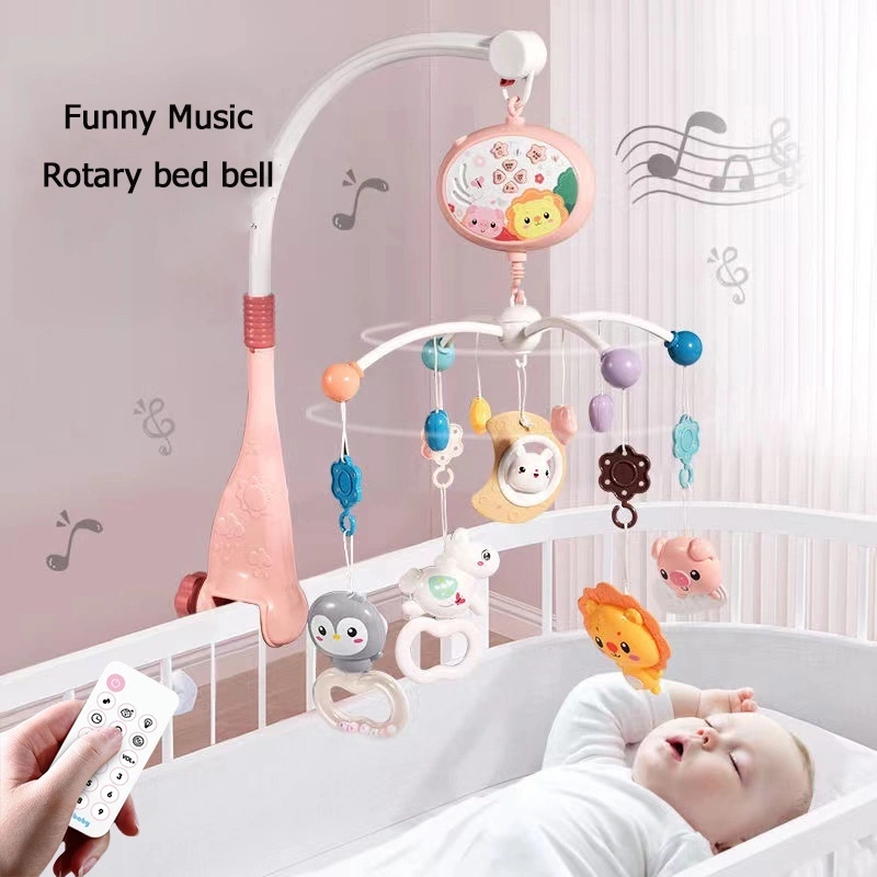 Mainan Tidur Bayi / Crib Bell Toys / Membujuk Bayi / Bayi Remote Control Bed Bells / Crib Hanging Toys / Teether Bayi / Kasur Mainan Bayi