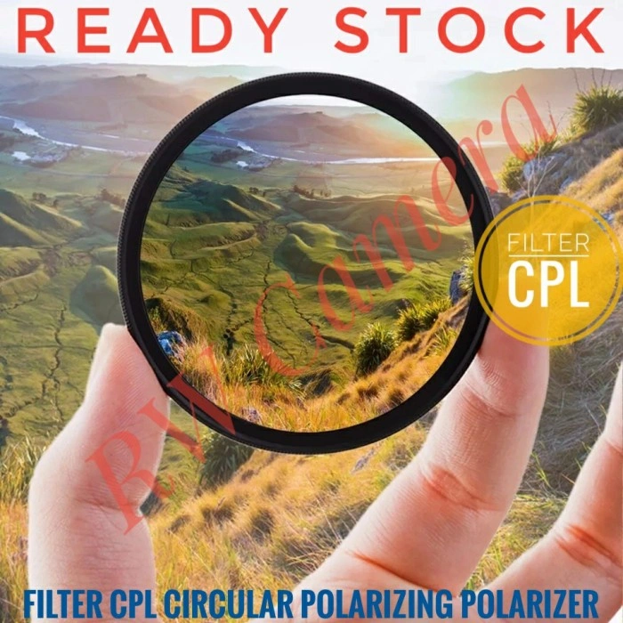 Filter CPL 62mm 62 mm Circular polarizer Lensa Camera Kamera Landscape