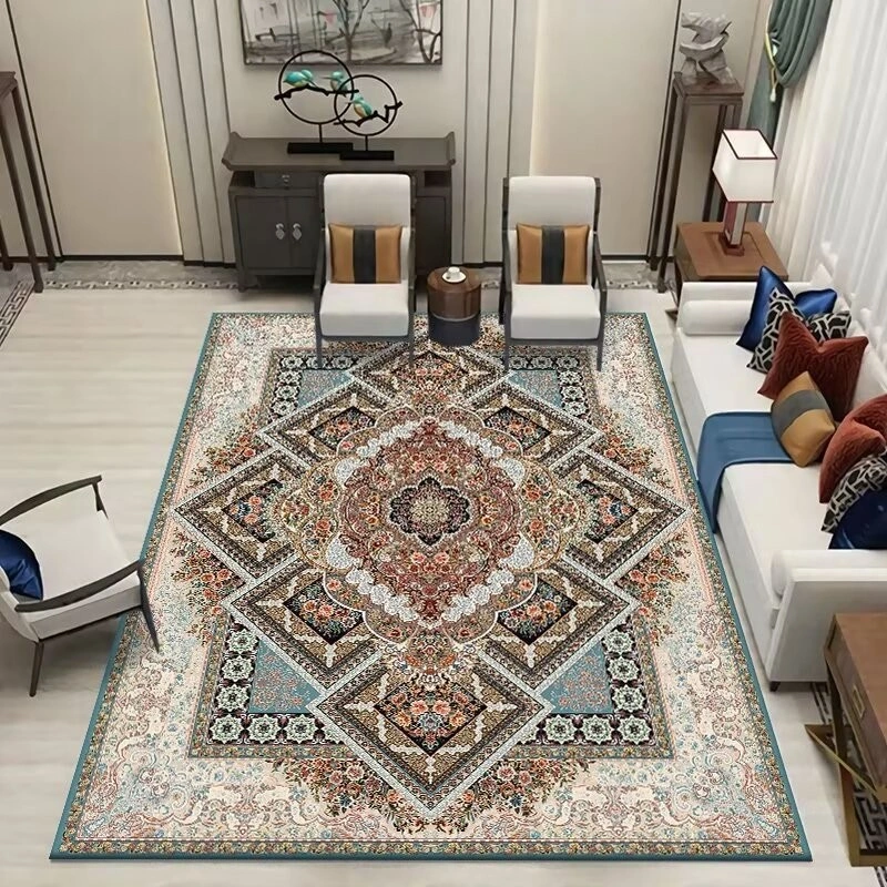 【Keset lantai kulit】Karpet ruang tamu Arab,karpet dan keset ruang tamu, Karpet Sofa, Karpet besar ruang tamu,keset pintu,keset lantai kulit,Karpet pintu masuk,Tahan Air,Anti Kotor,Anti Selip,Tanpa Cuci keset,ukuran yang dapat disesuaikan