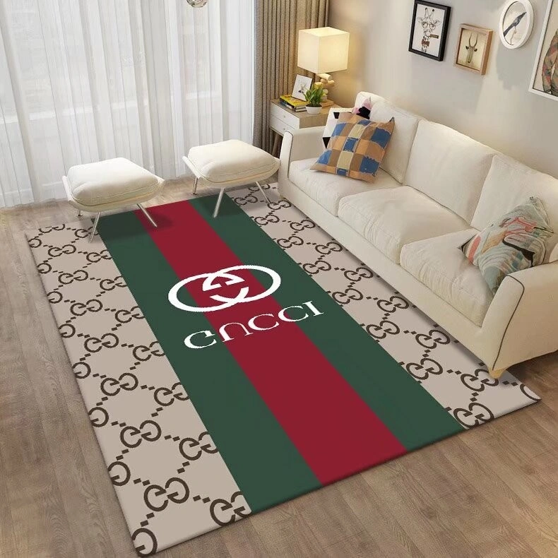 Karpet anti kotoran Karpet ruang tamu, karpet pola logo merek mewah,Karpet besar ruang tamu,  karpet ruang tamu anti kotor dan anti selip, Keset kamar tidur, keset lantai belajar,keset lantai kulit, Anti Kotor Tanpa Cuci keset,