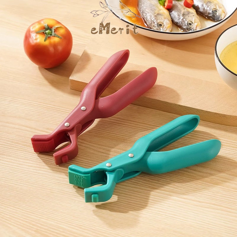 Penjepit Mangkok Capit Makanan Kukus Jepit Panci Bowl Clipper Capitan Alat Anti Panas Dapur Jepitan