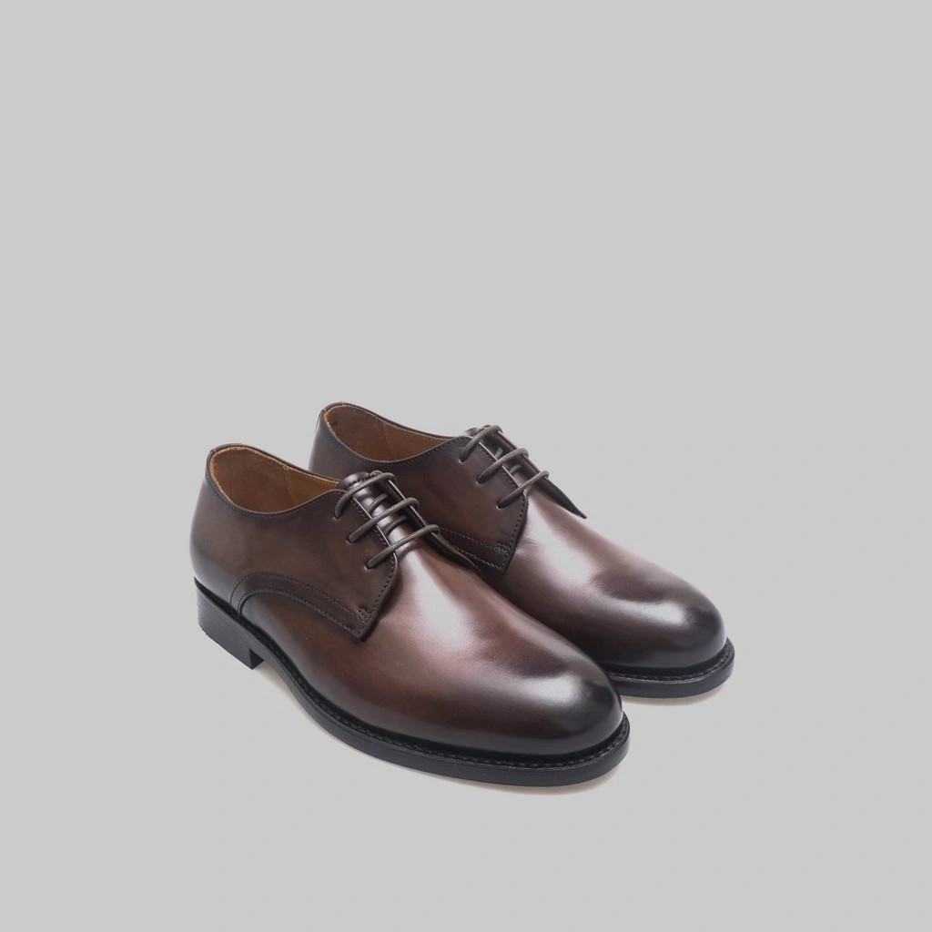 ANDIEN BROWN Sepatu Kulit Derby Wanita by Mario Minardi