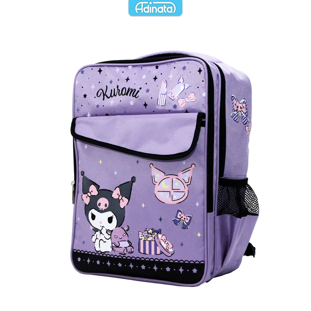 Adinata Kuromi Pretty Tas Sekolah Ransel L Anak Perempuan Tas Fashion