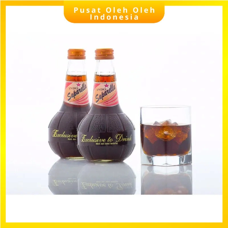 Minuman Soda Khas Jogja Soft Drink Limun Jadul INDO Saparella Sarsaparilla Oleh Oleh