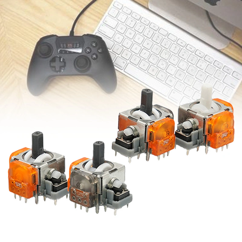 Ginfull TMR 3D Electromagnetic Analog Joystick - Compatible with PS4, PS5, Xbox Series S/X & Switch Pro Controller