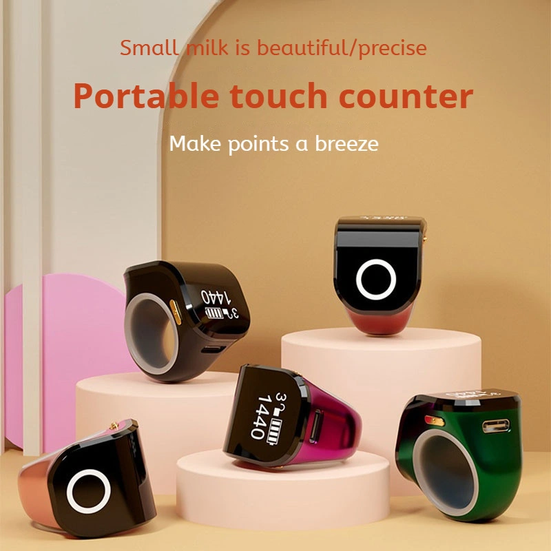 COD Zikr Ring Lite - Cincin Tasbih Pintar (Polyester) / Cincin Tasbih Digital / Smart Zikr Ring with charging cable/iQibla Zikr Ring Lite / iQibla Zikr1 Ring Lite / iqibla Smart Zikr Ring Lite