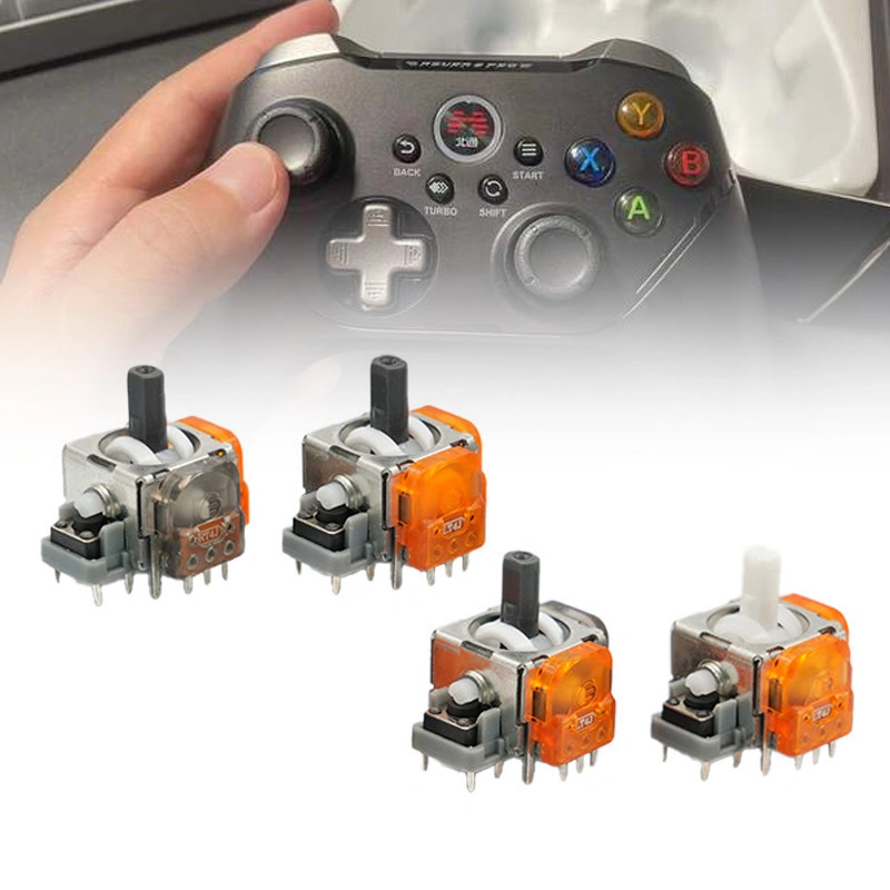 【Produk Baru】Analog Joystick PS4 PS5 XBOX Controller Hall Effect Tombol 3D Analog Thumb Stik Stick Controller SWITCH
