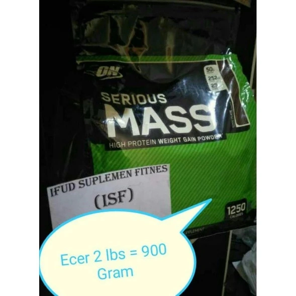 ON Serious Mass Gainer Ecer 1 lbs ON Serious Mass Ecer 1 lbs Serious Mass Eceran Repack wpi