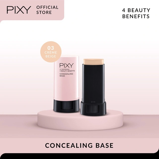 PIXY Uv Whitening Concealing Base 4 Beauty Benefits 03 Creme Beige