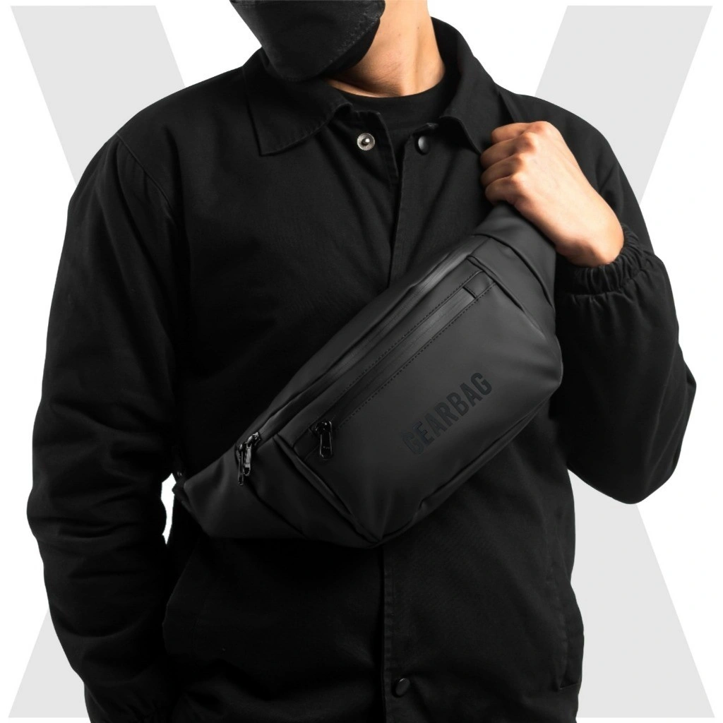 GEAR BAG COLLECTION - WAISTBAG WATERPROOF PREMIUM// SLINGBAG// TAS SLEMPANG PRIA