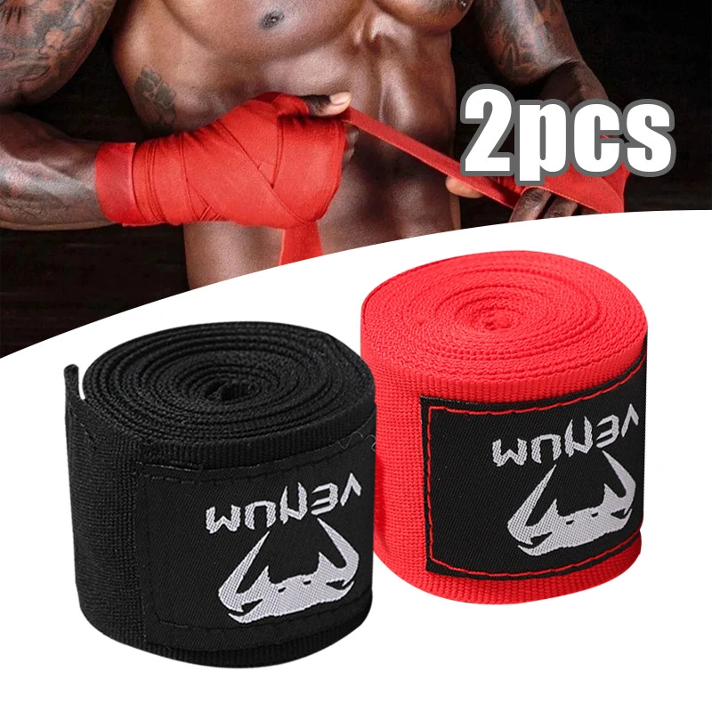 【Ready】Perban Tinju Elastis 3Meter 2pcs Handwrap MMA/Muaythai