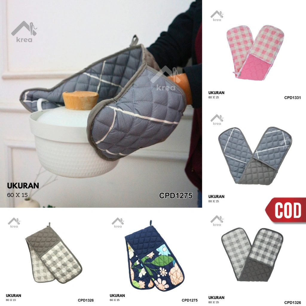 KREA II Cempal Sarung Tangan Masak Oven Panjang 2 In 1