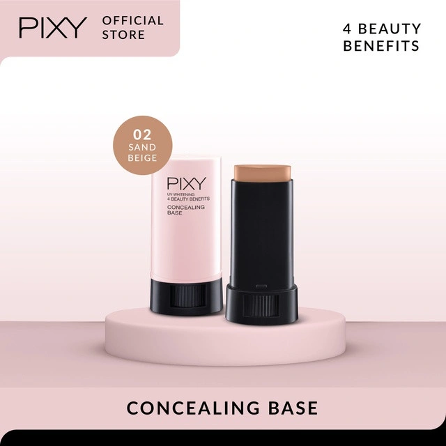 PIXY Uv Whitening Concealing Base 4 Beauty Benefits 02 Sand Beige