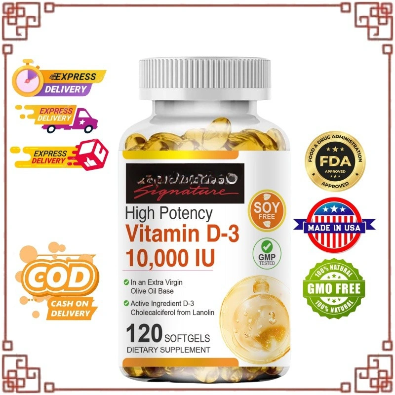 KIRKLAND Vitamin D-3 Capsule supports immune health and strengthens bones, muscles and joints