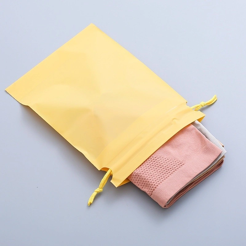Premium Drawstring RIK Pouch Bag Tas Serut Packaging Makeup Kantong Travel Warna Pastel Sebaguna Bahan Tebal Organizer Bag Anti Air Tempat Penyimpanan Pakaian Make Up Pouch Serut Murah Keren