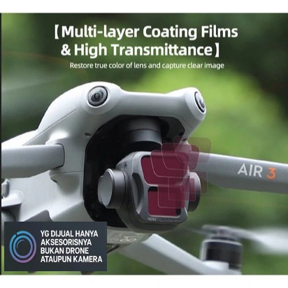 Sunnylife Lens Filter CPL ND/PL ND4/8/16/32 PL ND64 MCUV DJI Air 3