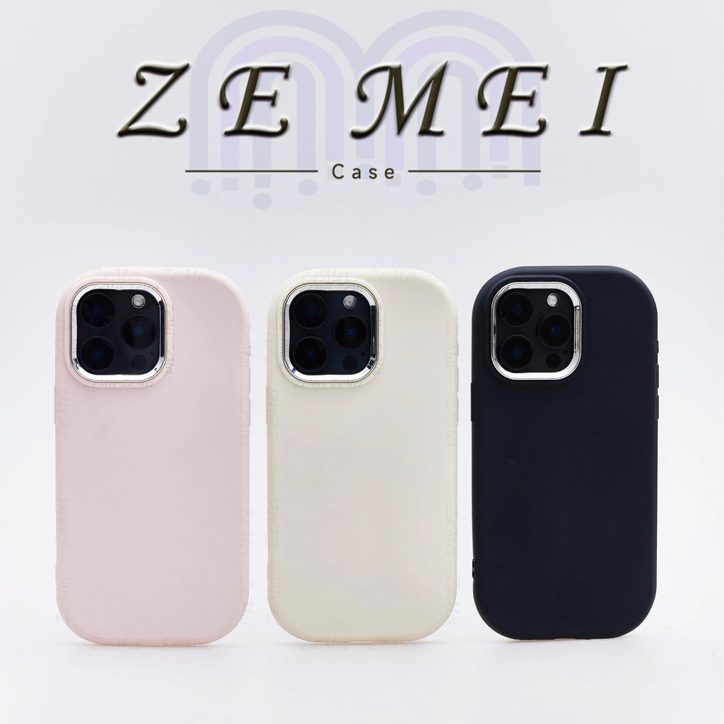 ZE MEI Solid Color series Case Realme 5 5i 6i 8 8i 8 Pro C1 C3 C15 C30 C30S C33 C35 C51 C53 C55 C63 C21Y C25Y C51S Narzo 30A 50 Narzo 50A 50i Prime  Note 50  (C67 4G C11 2020 2021) Lens Heightening Protective Casing
