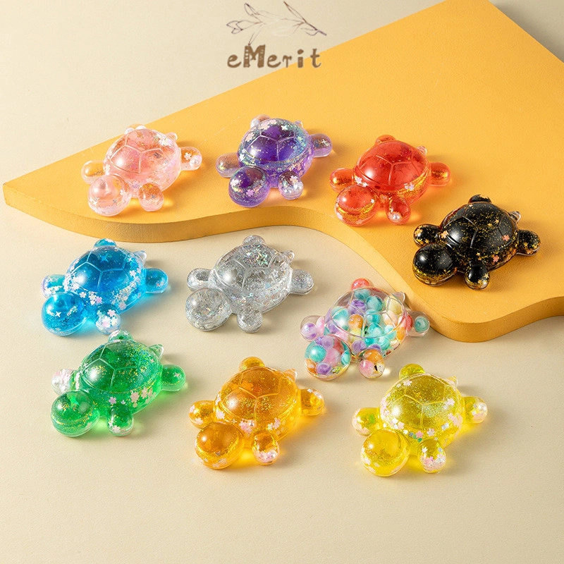 Glow In The Dark mini penyu kura-kura lucu mainan anak-anak / Ornamen Kura-kura Besar Dekorasi Desktop
