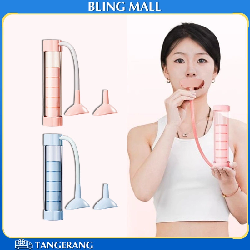 300G Spirometer Onemed Adjustable Breathing Dumbbell - Portable Outdoor Core Trainer with Counter Abdominal Resistance Exercise Untuk Men & Women