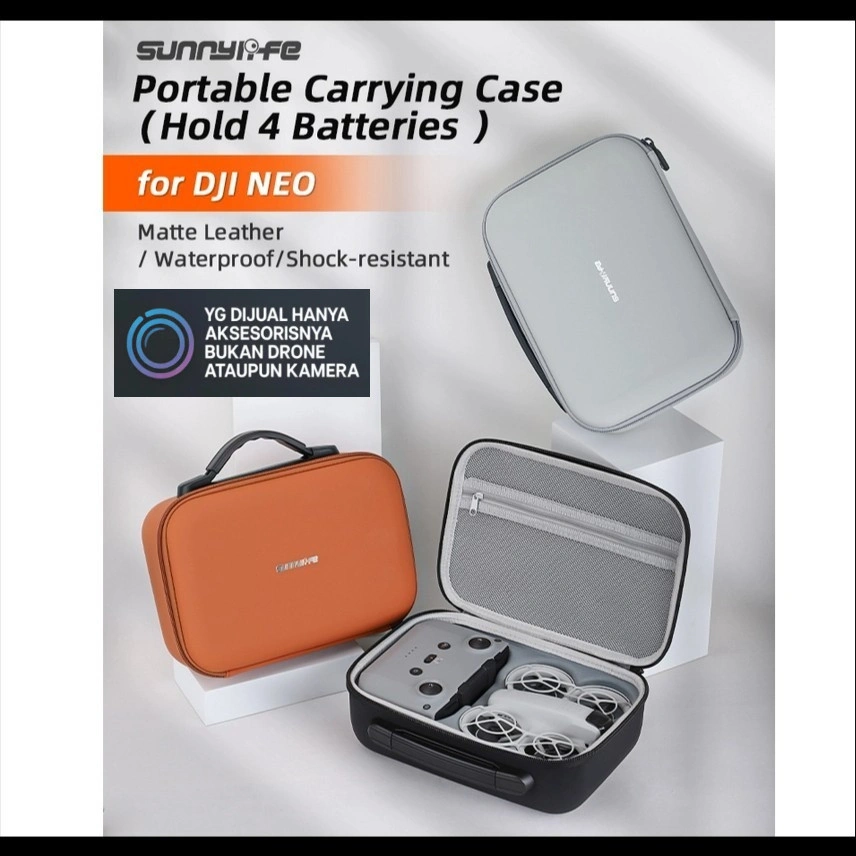 Sunnylife Portable Hard Carrying Case Combo Protective Bag DJI NEO Tas