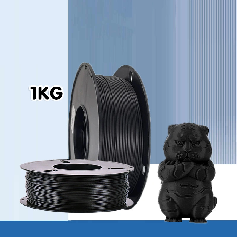 3D Printer Filament PLA+ 1.75mm 1KG Cost Effective High Strength Hitam